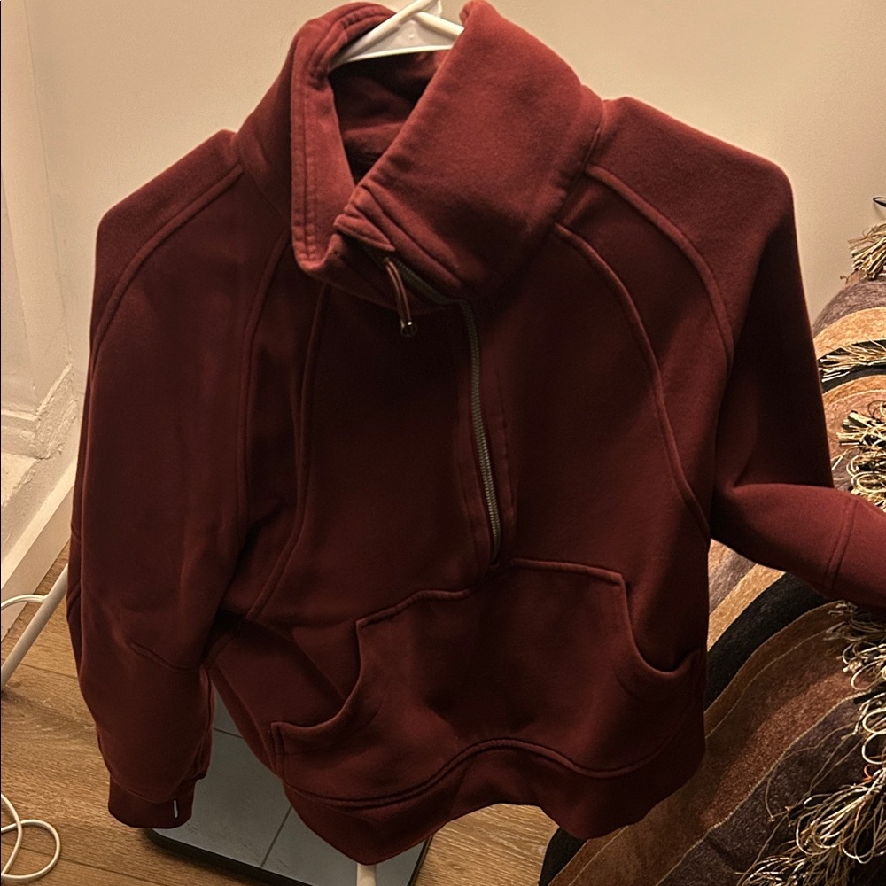 lululemon athletica Maroon Hoodie